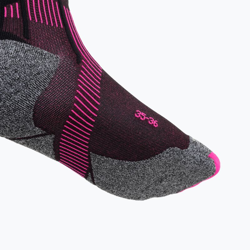 Women's ski socks X-Socks Ski Energizer Lt 4.0 black XSSSNGW20W 4