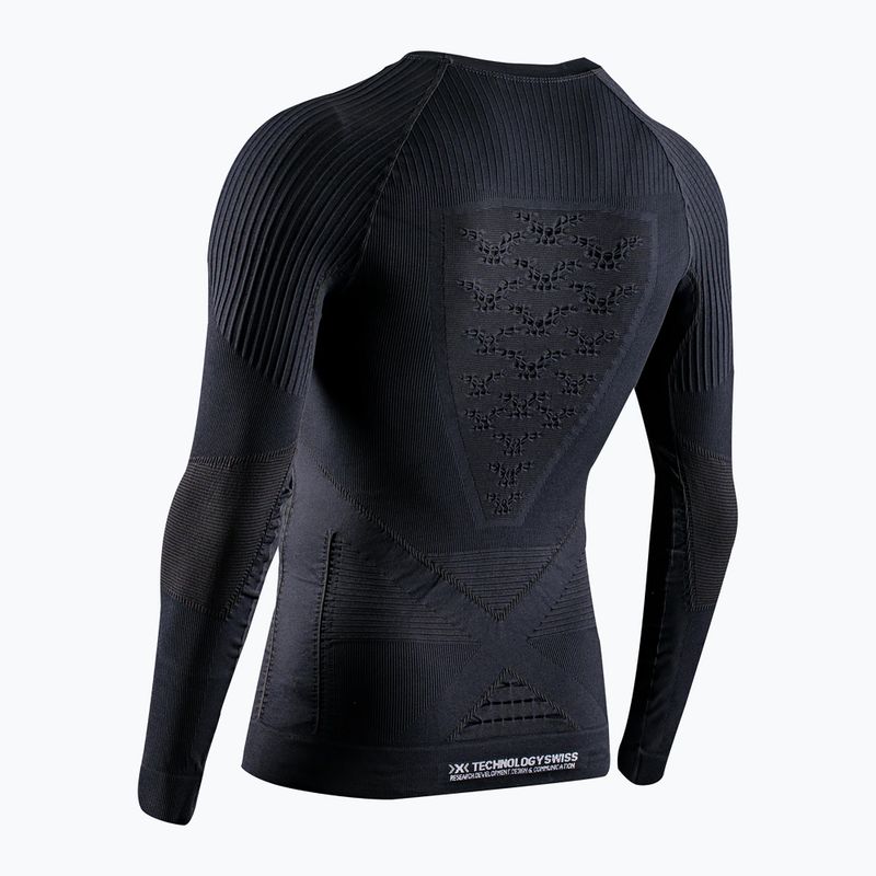 Men's thermal active sweatshirt X-Bionic Energy Accumulator 4.0 LS opal black/arctic white 6