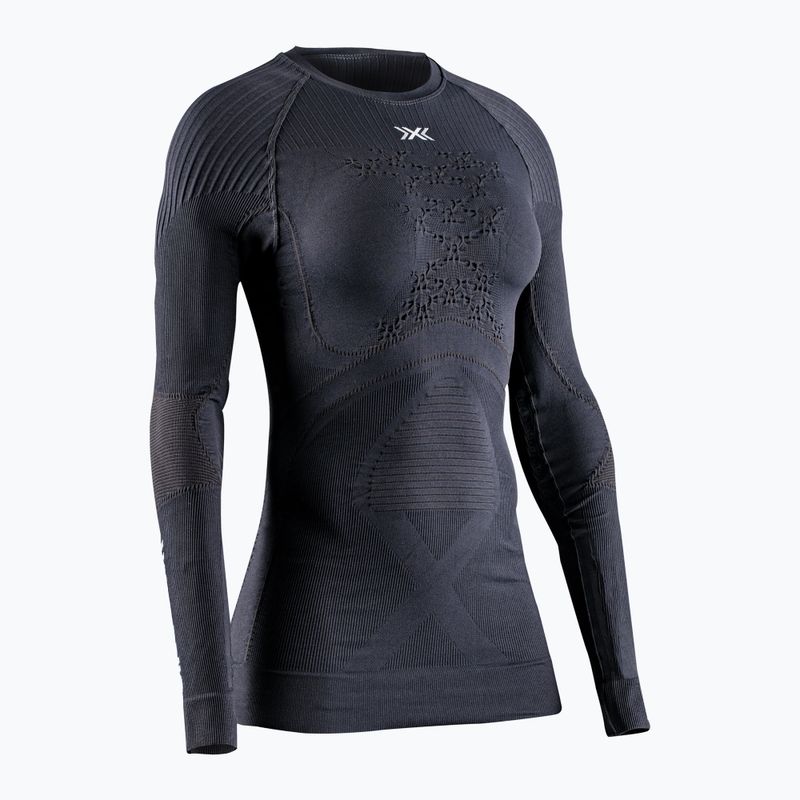 Women's thermal active sweatshirt X-Bionic Energy Accumulator 4.0 opal black/arctic white
