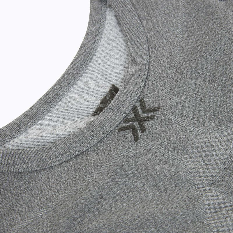Men's thermal shirt X-Bionic Invent 4.0 Lt Singlet Grey Melange/Anthracite 3