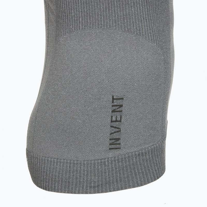 Men's thermal shirt X-Bionic Invent 4.0 Lt Singlet Grey Melange/Anthracite 5