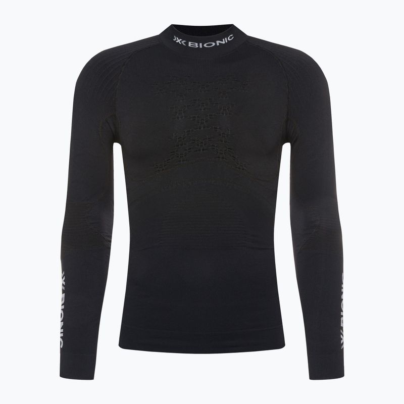 Men's thermal active sweatshirt X-Bionic Energy Accumulator 4.0 Turtle Neck opal black/arctic white 3