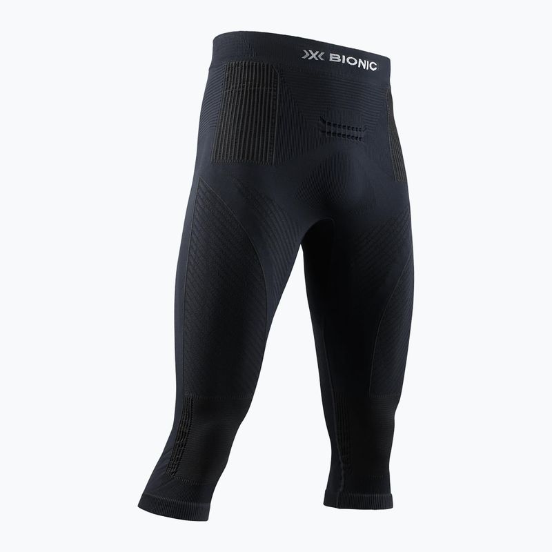 Men's thermal leggings X-Bionic Energy Accumulator 4.0 Pants 3/4 opal black / arctic white