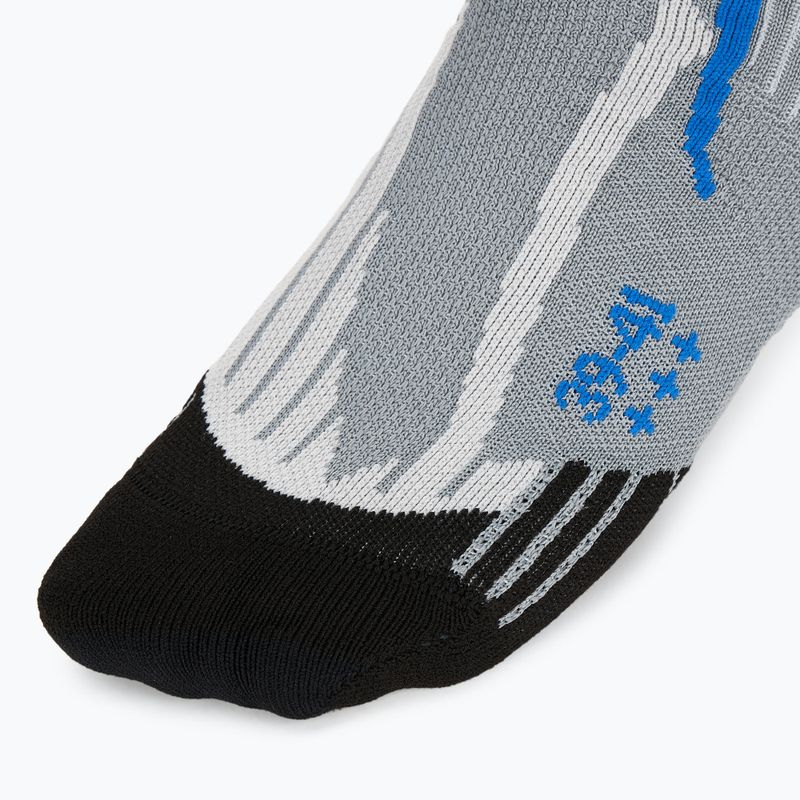 Men's X-Socks Run Speed Two 4.0 pearl grey/invent blue running socks 3