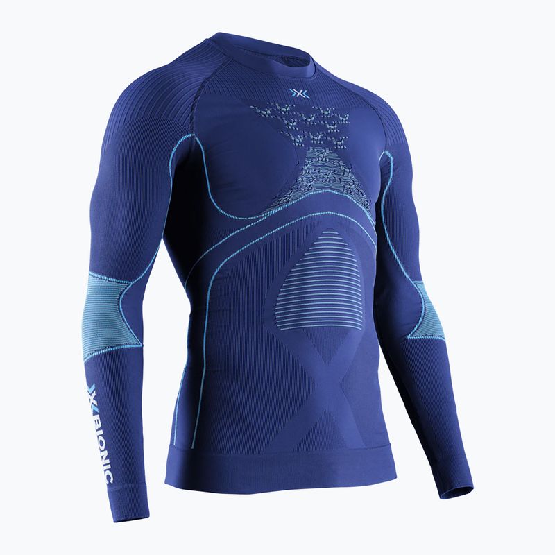 Men's thermal base layer top X-Bionic Energy Accumulator 4.0 LS navy/blue 5