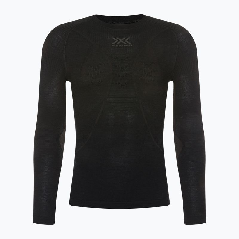 Men's thermal active sweatshirt X-Bionic Merino black/black 2