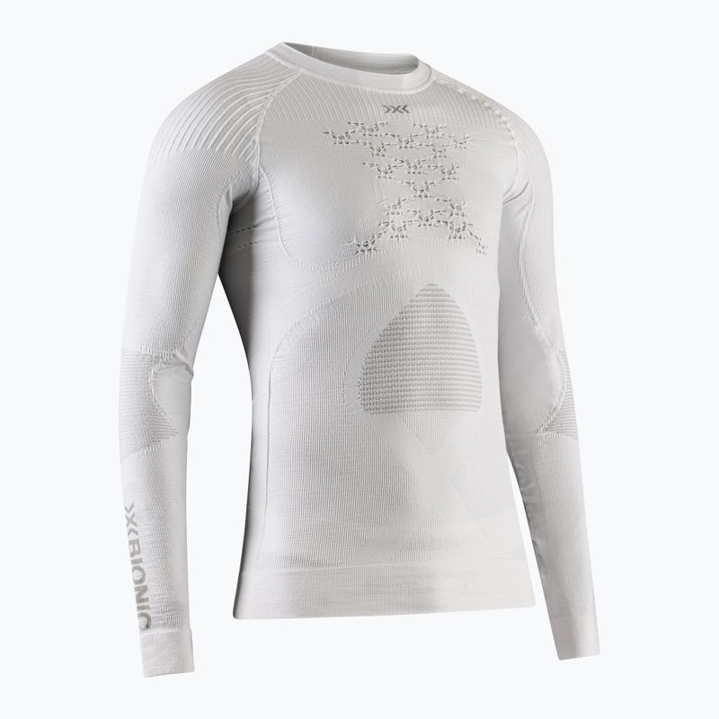 Thermoactive sweatshirt X-Bionic Energy Accumulator 4.0 Armadillo arctic white/pearl grey 4