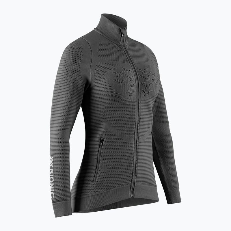 Women's thermoactive sweatshirt X-Bionic Instructor 4.0 charcoal