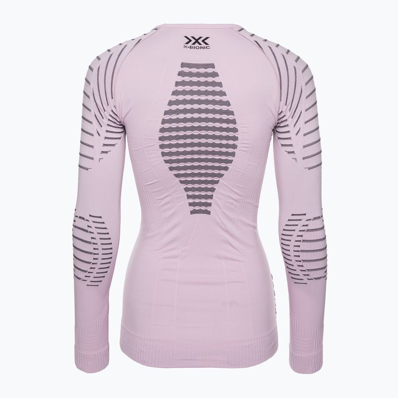 Women's thermoactive sweatshirt X-Bionic Invent 4.0 winsome orchid/opal black 3