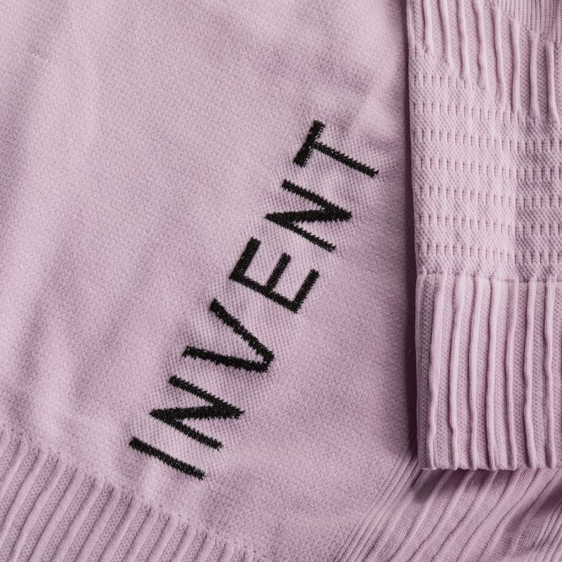 Women's thermal top X-Bionic Invent 4.0 LS winsome orchid/opal black 5