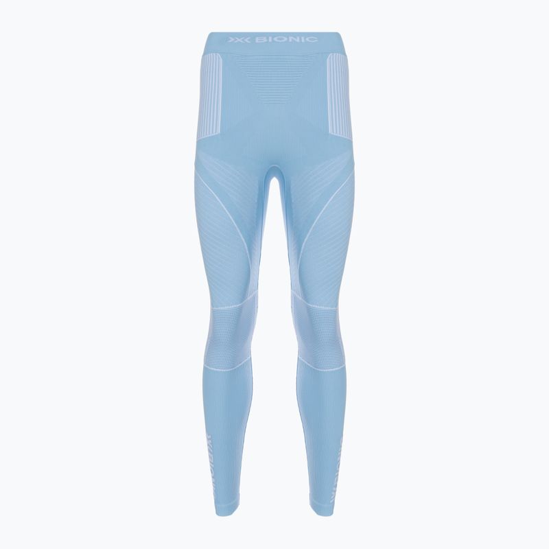 Women's thermoactive trousers X-Bionic Energy Accumulator 4.0 ice blue/arctic white 3