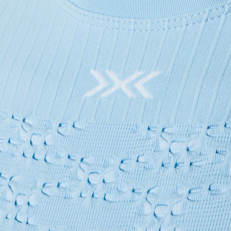 Women's thermal active sweatshirt X-Bionic Energy Accumulator 4.0 LS ice blue/arctic white 3