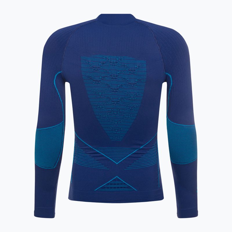Men's thermal base layer top X-Bionic Energy Accumulator 4.0 Turtle Neck navy/blue 5