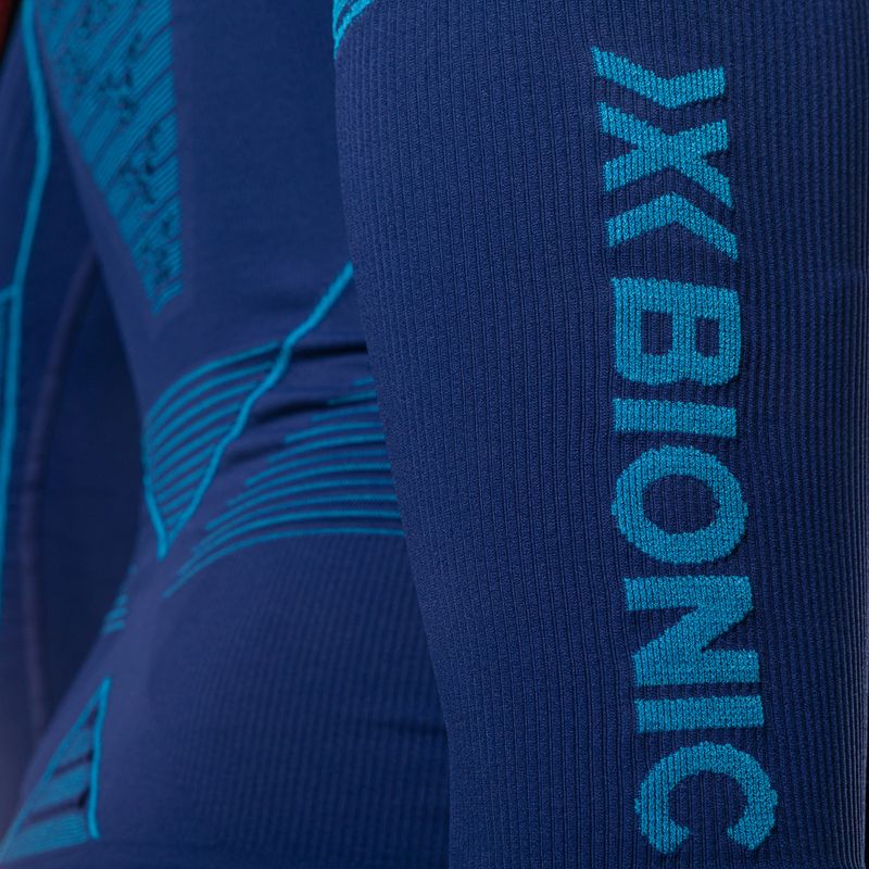 Men's thermal base layer top X-Bionic Energy Accumulator 4.0 Turtle Neck navy/blue 7