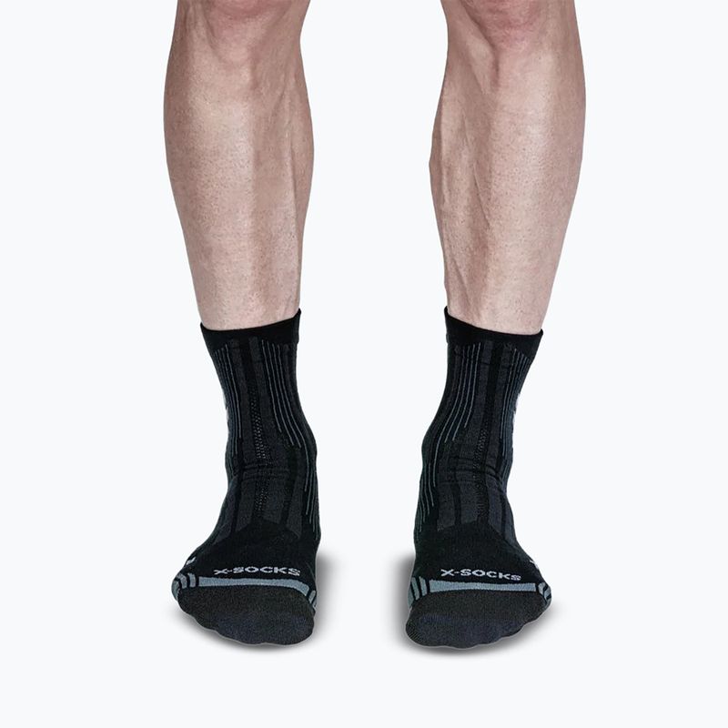 Socks X-Socks Hike Perform Natural Ankle anthracite/turquoise 2