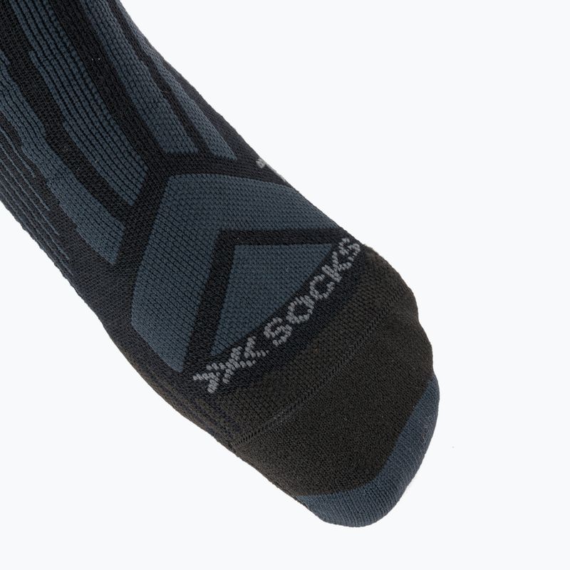 Men's socks X-Socks Trekking Perform Merino Crew black/charcoal 3