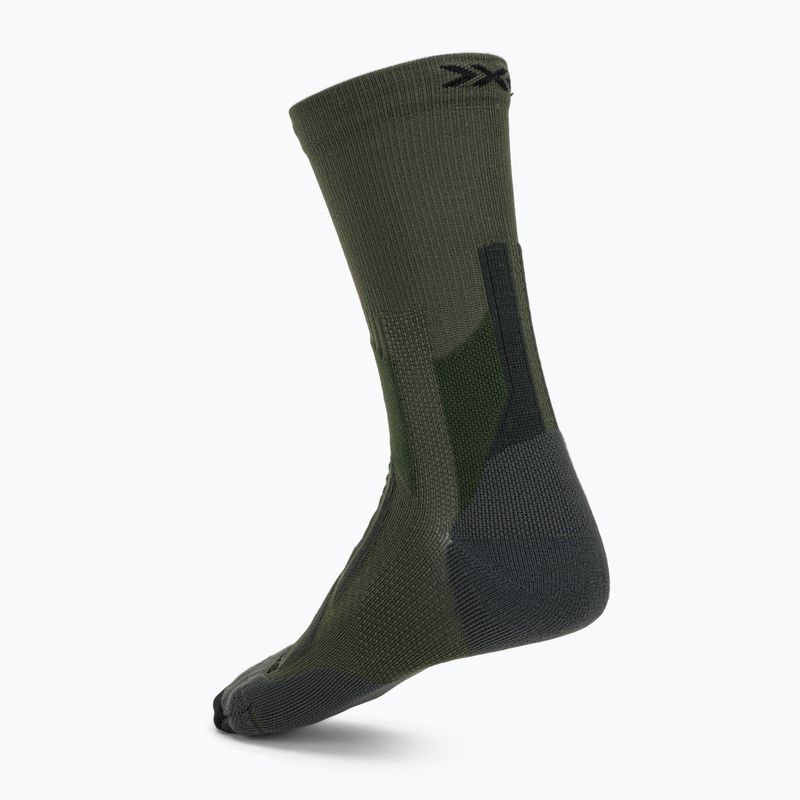 Socks X-Socks Hike Discover Crew green/black 2