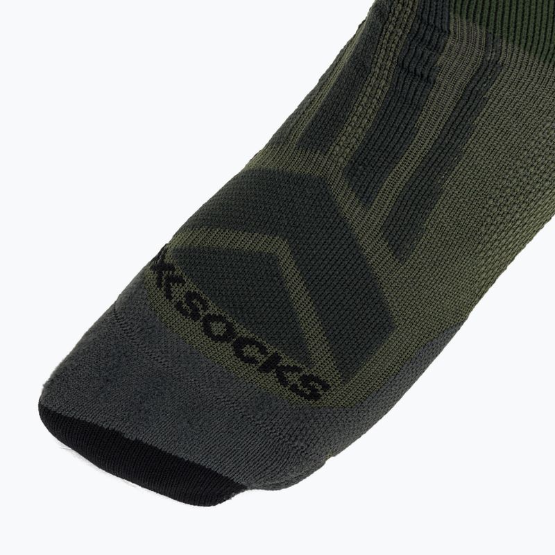 Socks X-Socks Hike Discover Crew green/black 5