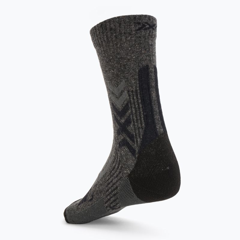 X-Socks Hike Perform Merino Crew trekking socks black/charcoal 2