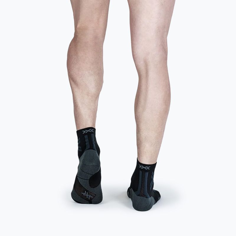 X-Socks Trailrun Discover Ankle socks black/charcoal 3