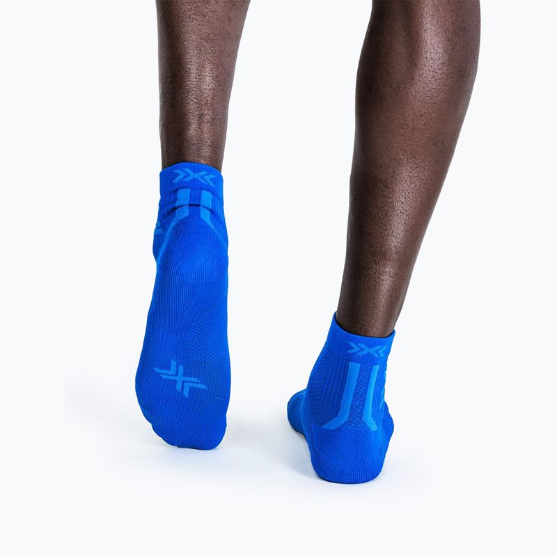 X-Socks Run Discover Ankle socks twyce blue/blue 4