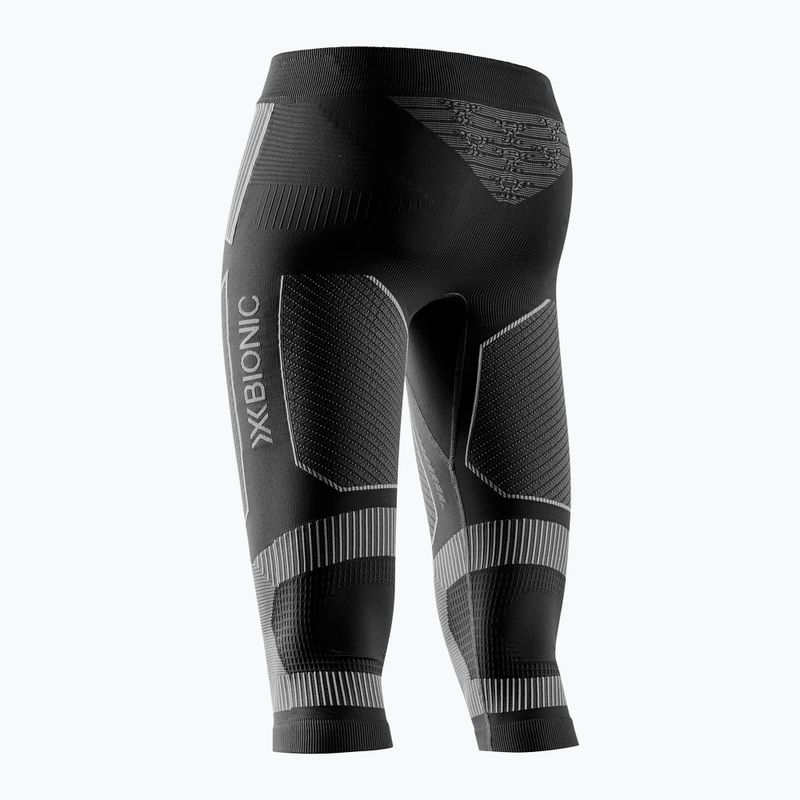 Women's thermo-active trousers X-Bionic Energy Accumulator Light Pants 3/4 black/light grey 2