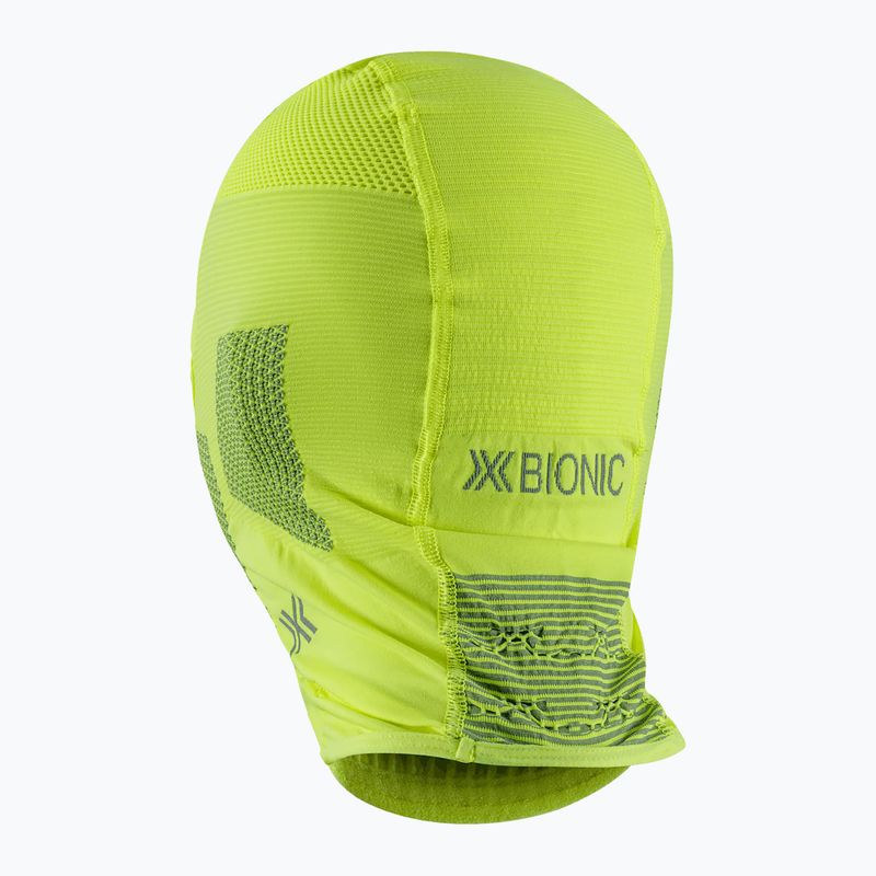 X-Bionic Stormcap hi vis balaclava yellow/grey 2