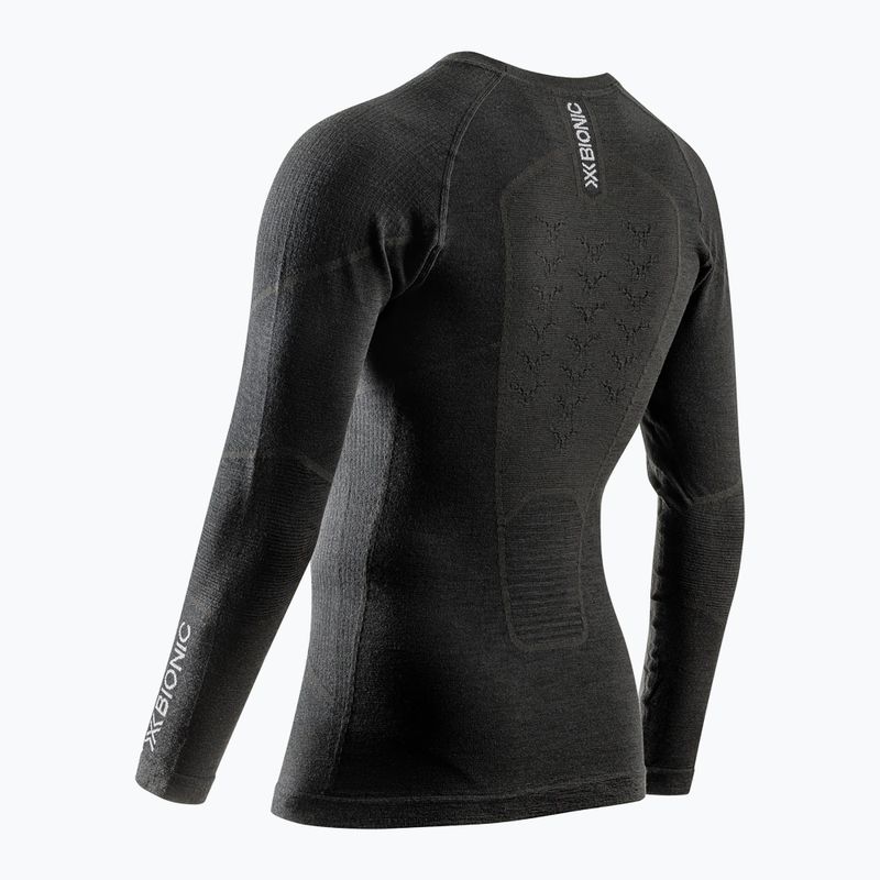 Men's thermo-active longsleeve X-Bionic Symbio Merino Shirt opal black 2