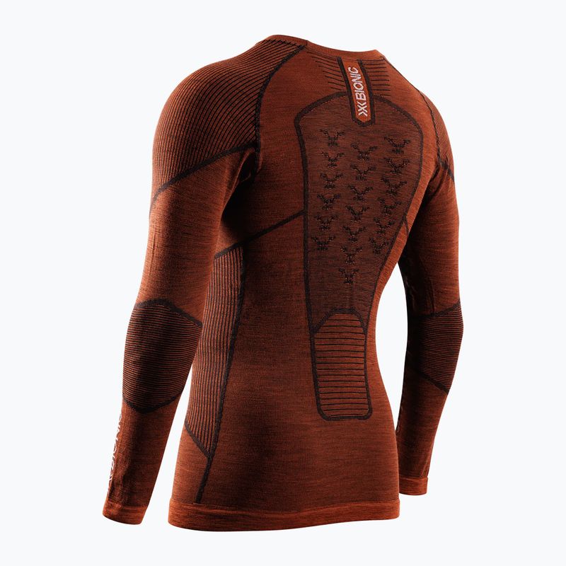 Men's thermoactive longsleeve X-Bionic Symbio Merino Shirt clay 2