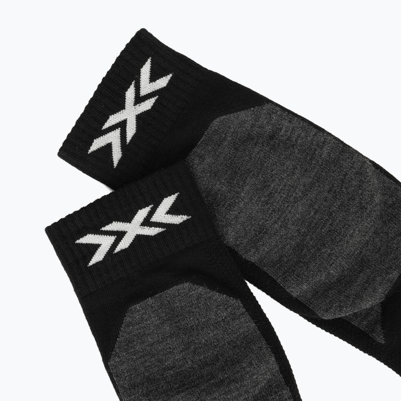 X-Socks Ski Discover Otc x black/light grey ski socks 3