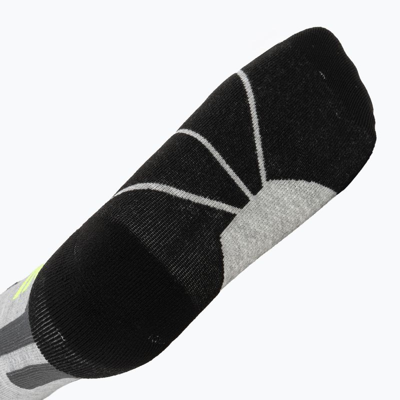 Ski socks X-Socks Ski Discover Otc rhino grey/canary 4