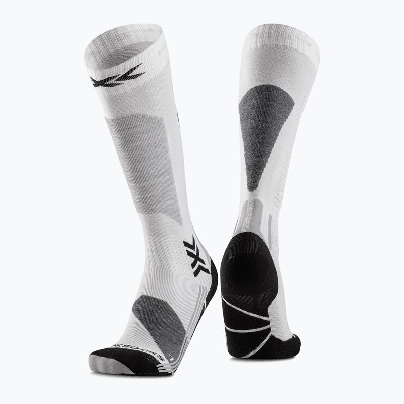 Women's ski socks X-Socks Ski Discover Otc x white/grey