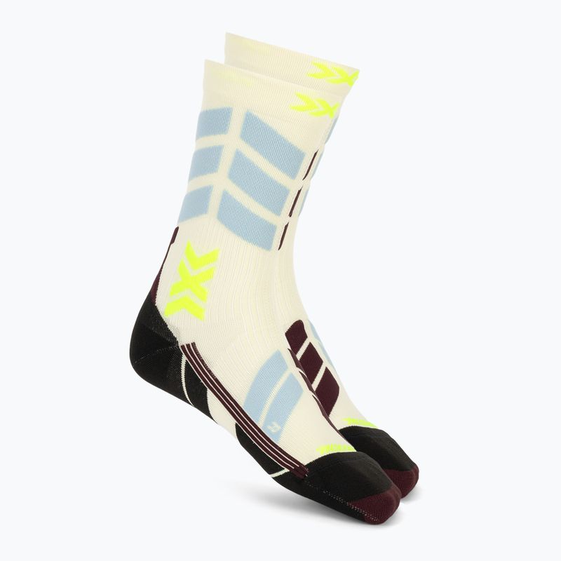 Women's ski socks X-Socks X-Country Perform Crew light sand/cool water