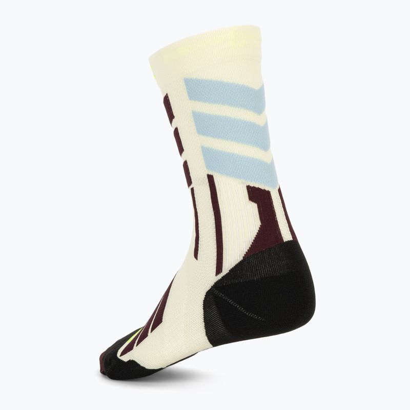 Women's ski socks X-Socks X-Country Perform Crew light sand/cool water 2