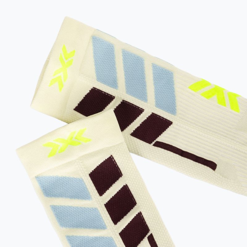 Women's ski socks X-Socks X-Country Perform Crew light sand/cool water 3