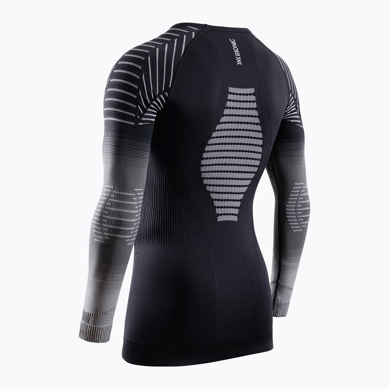 Men's thermal active sweatshirt X-Bionic Invent Fx Shirt black/grey/light grey 2