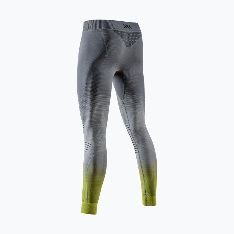 Men's thermal trousers X-Bionic Invent Fx rhino grey/light grey/canary 2