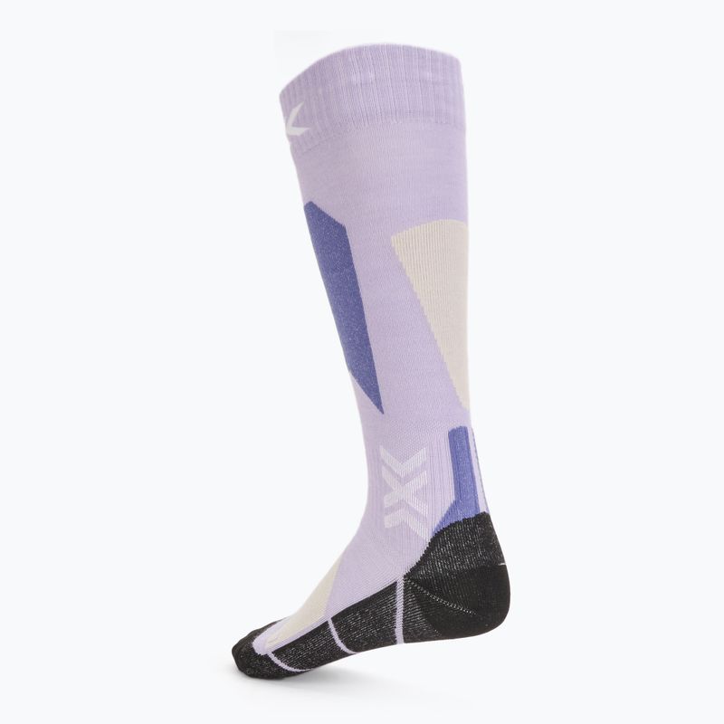 X-Socks Ski Discover Merino Otc socks muted lavender/light sand 2