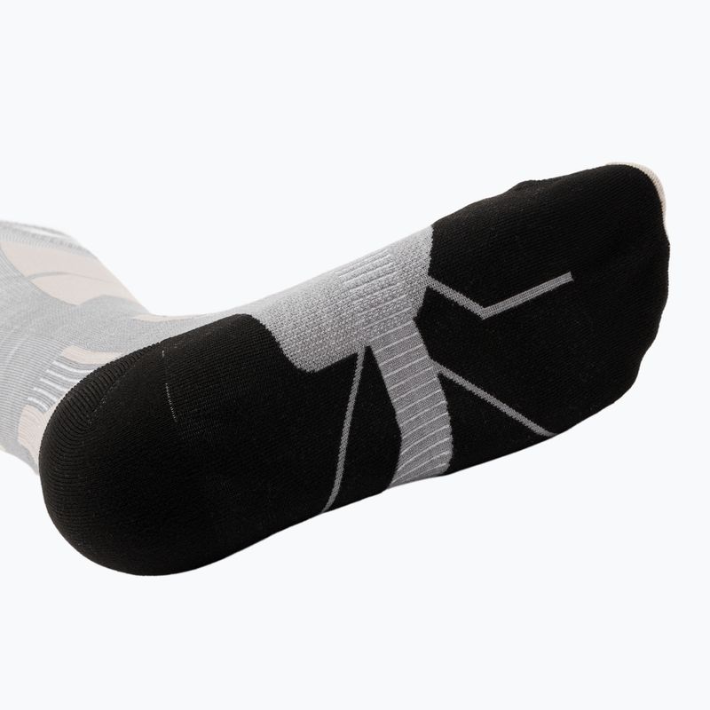 Ski socks X-Socks Ski Perform Merino Otc seal grey/light sand 5