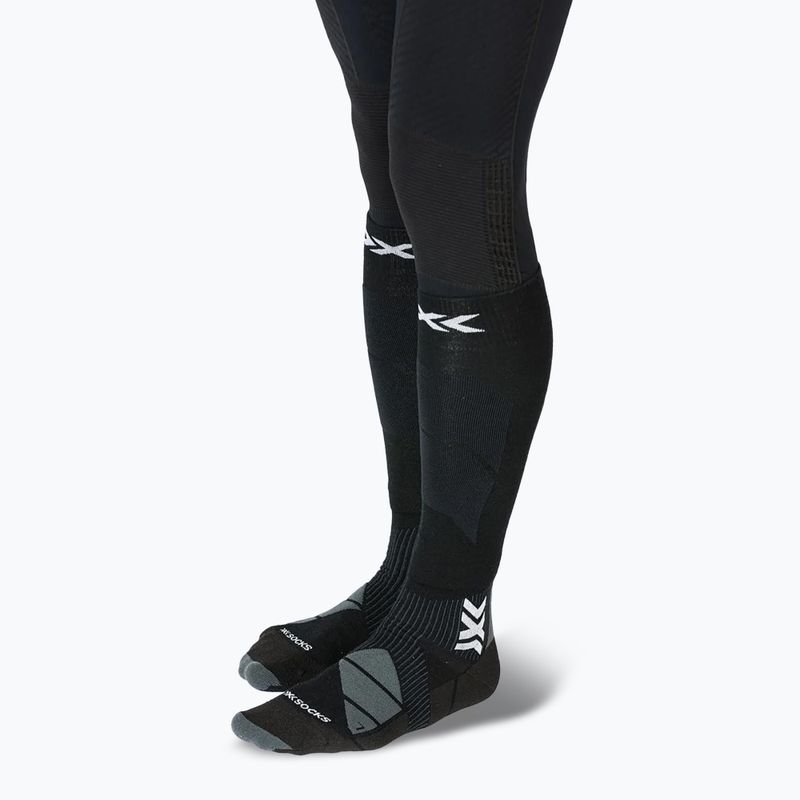 X-Socks Ski Perform Merino Otc x black/grey ski socks 4