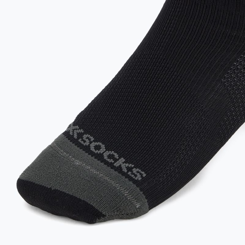 X-Socks Run Discover Crew black/charcoal socks 3