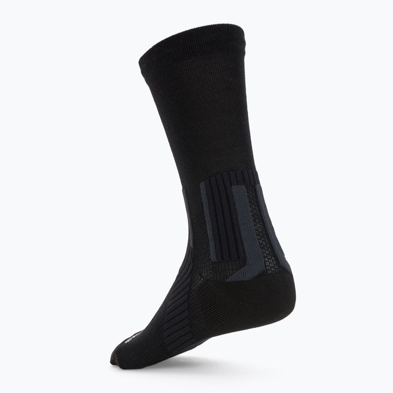 X-Socks Run Expert Silk Merino Crew x black/light gray socks 2