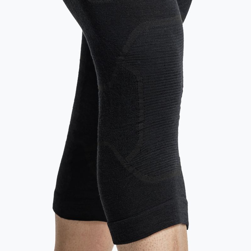 Men's thermal trousers X-Bionic Symbio Merino 3/4 black 5