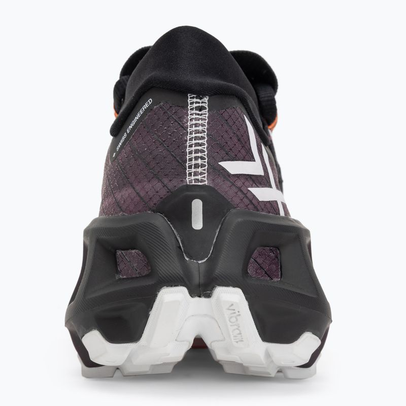 Running shoes X-Bionic Terraskin X00/C x black/x white/fluo pink shoes 6