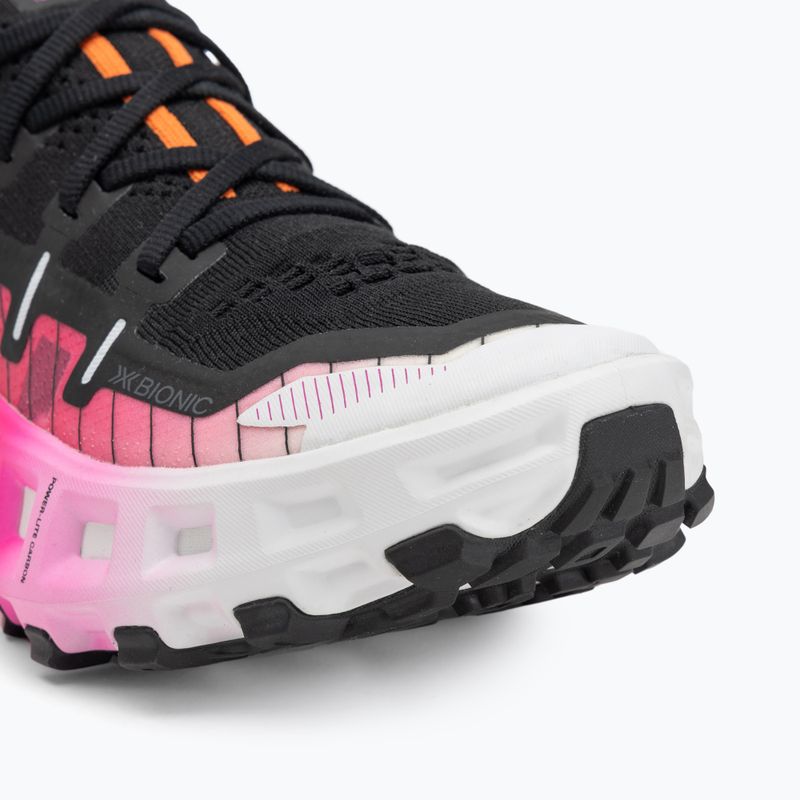 Running shoes X-Bionic Terraskin X00/C x black/x white/fluo pink shoes 7