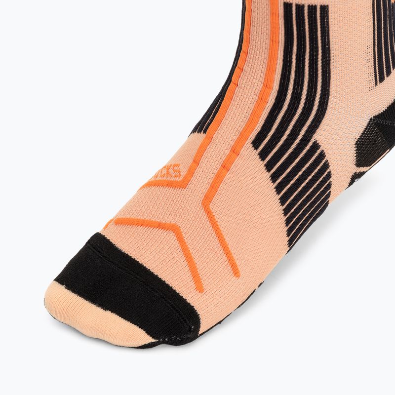 X-Bionic Terraskin X01 x black/dark peach/fresh peach running shoe 10