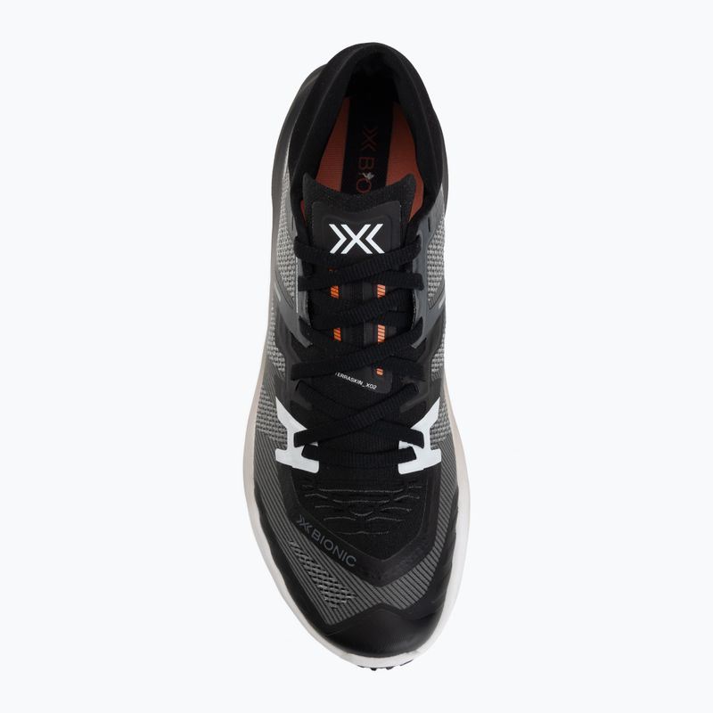 Running shoes + socks X-Bionic Terraskin X01 x black/x white 5