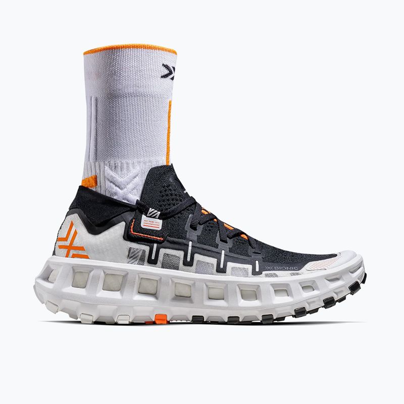 Running shoes + socks X-Bionic Terraskin X01 x black/x white 3