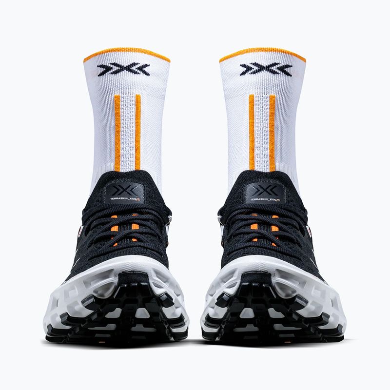 Running shoes + socks X-Bionic Terraskin X01 x black/x white 4