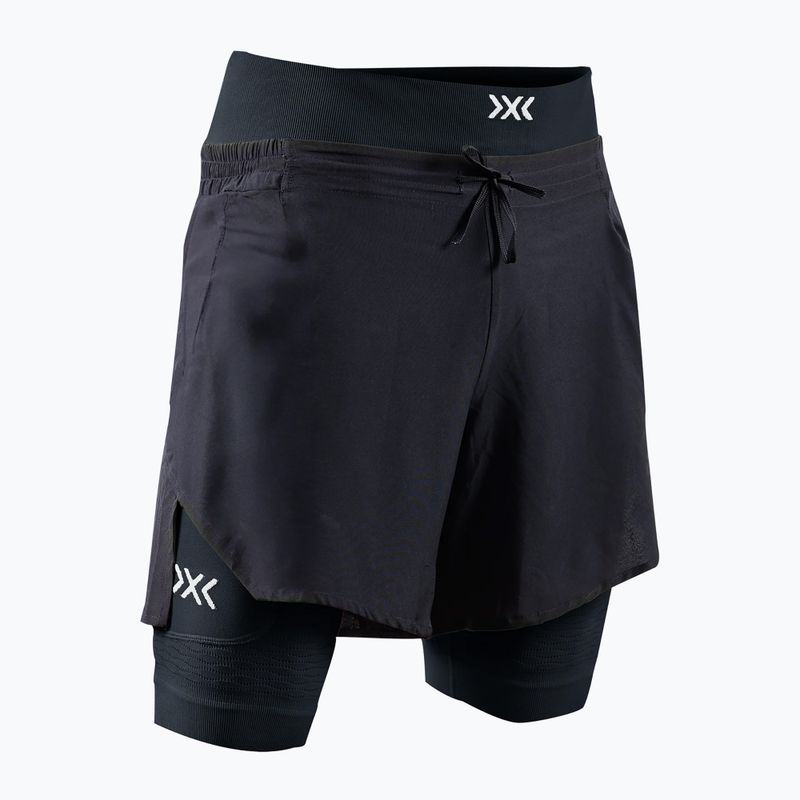 Men's X-Bionic Efektor 2in1 running shorts x black/x black 2
